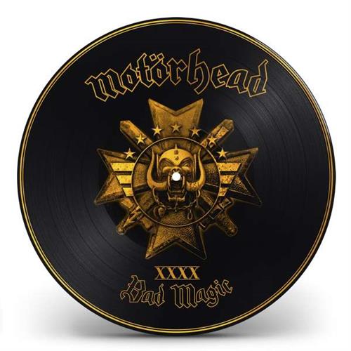 Motörhead Bad Magic (Gold Picture disc) (LP)